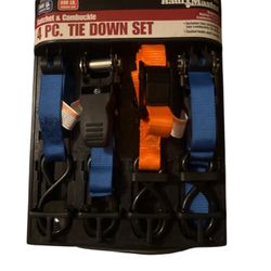 4 PC Tie Down Set 