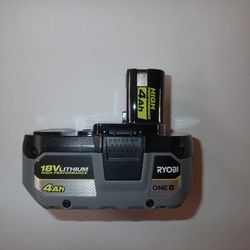 Ryobi 18v Lithium High Performance 4Ah Battery 