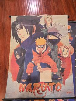 Vintage Naruto Scroll. Hanging wall art