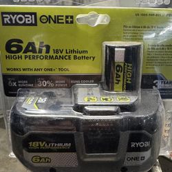 Ryobi Battery New