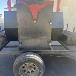 Barbecue Pit/Trailer
