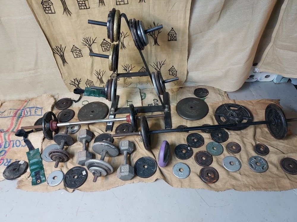 Weights,Stan,bench Every Thing For 175