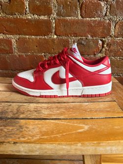 Nike Dunk Low “Red & White”