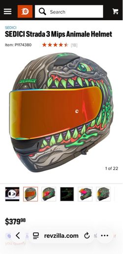 Large sedici helmet minor scuffs