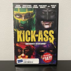 Kick-As* DVD Movie Like New Nicolas Cage Aaron Johnson Blockbuster 2010