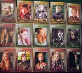 Game of Thrones Trading Cards Season 1 & 2