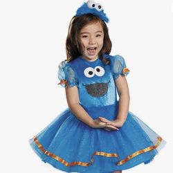 Cookie Monster Costume For Toddler (size 2t)