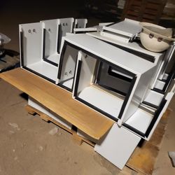  25 Each ...Prefabricated Boxes Covers  Plates All Powder coated 