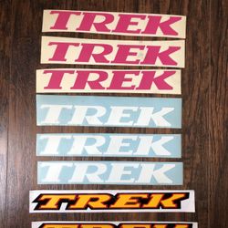Vintage  TREK Bicycle Stickers
