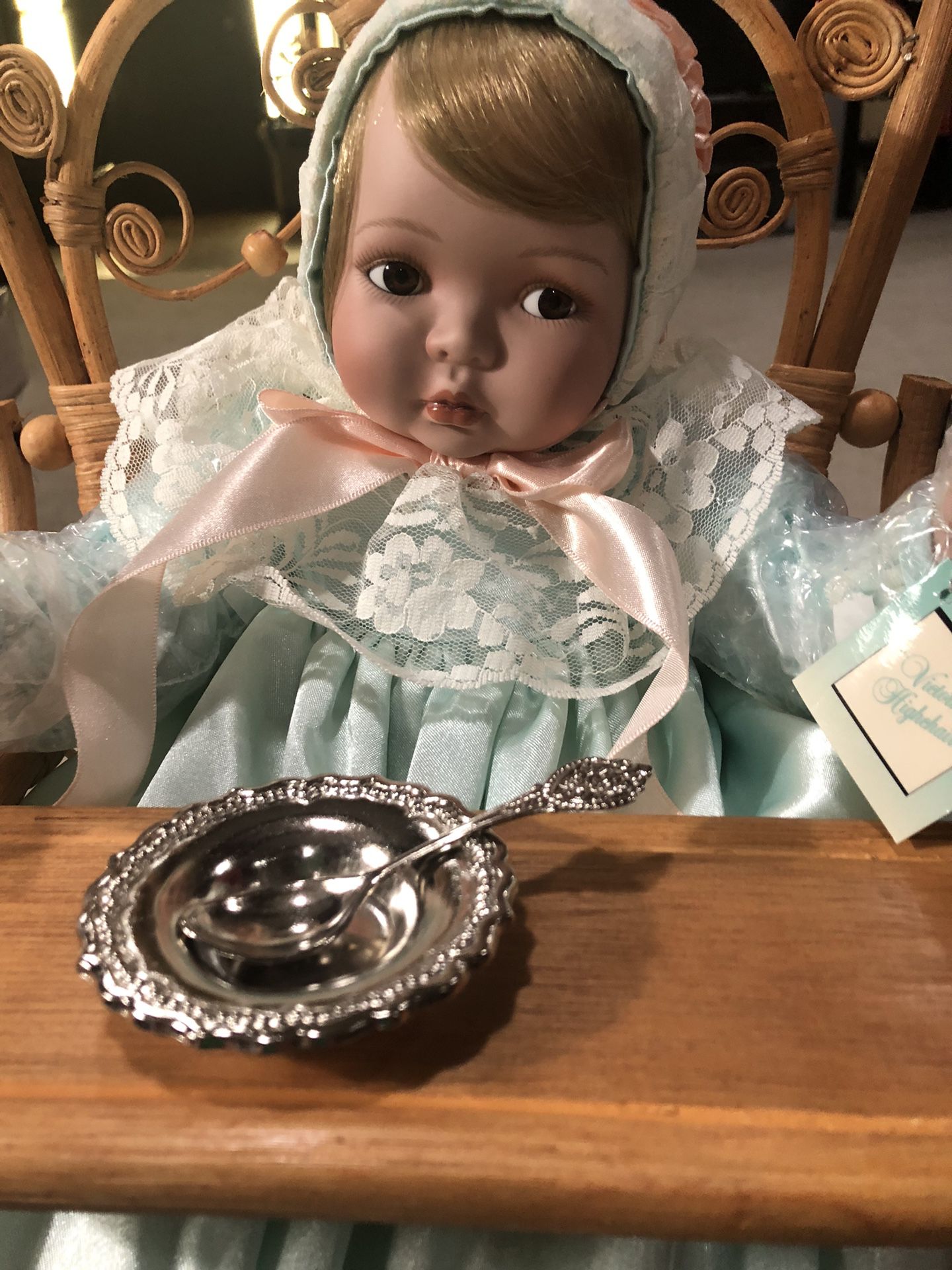 Ashton Drake Galleries “Victorian Highchair” Doll