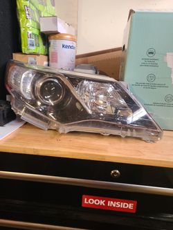 Toyota camry headlights