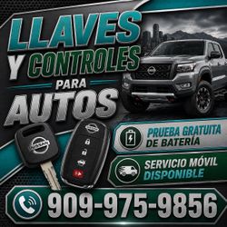 Llaves y controles remotos para auto
