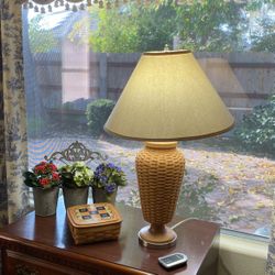 Longaberger  Basket lamp 25” Tall