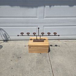 Iron Candle Holder