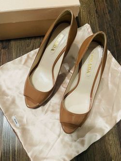 Tacones Prada De Cuero- Prada Patent Leather