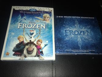 Disney’s Frozen Blu-ray DVD & Soundtrack
