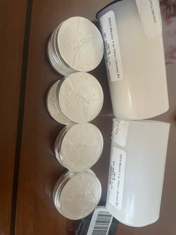 $88 2024 Mexican Libertad Full Roll of 25 Silver Coins