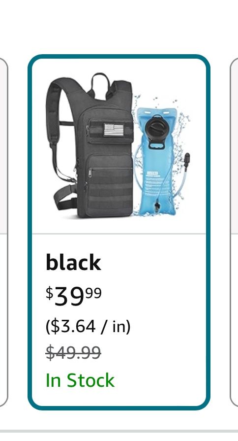 Hydration Water Backpack