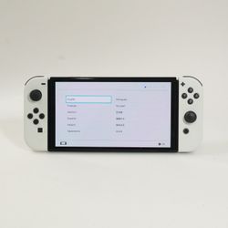 Nintendo Switch OLED Console Gaming System HEG-001 White