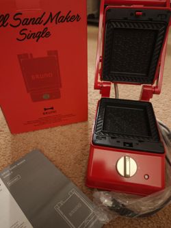 BRUNO Hot Sand Maker Single