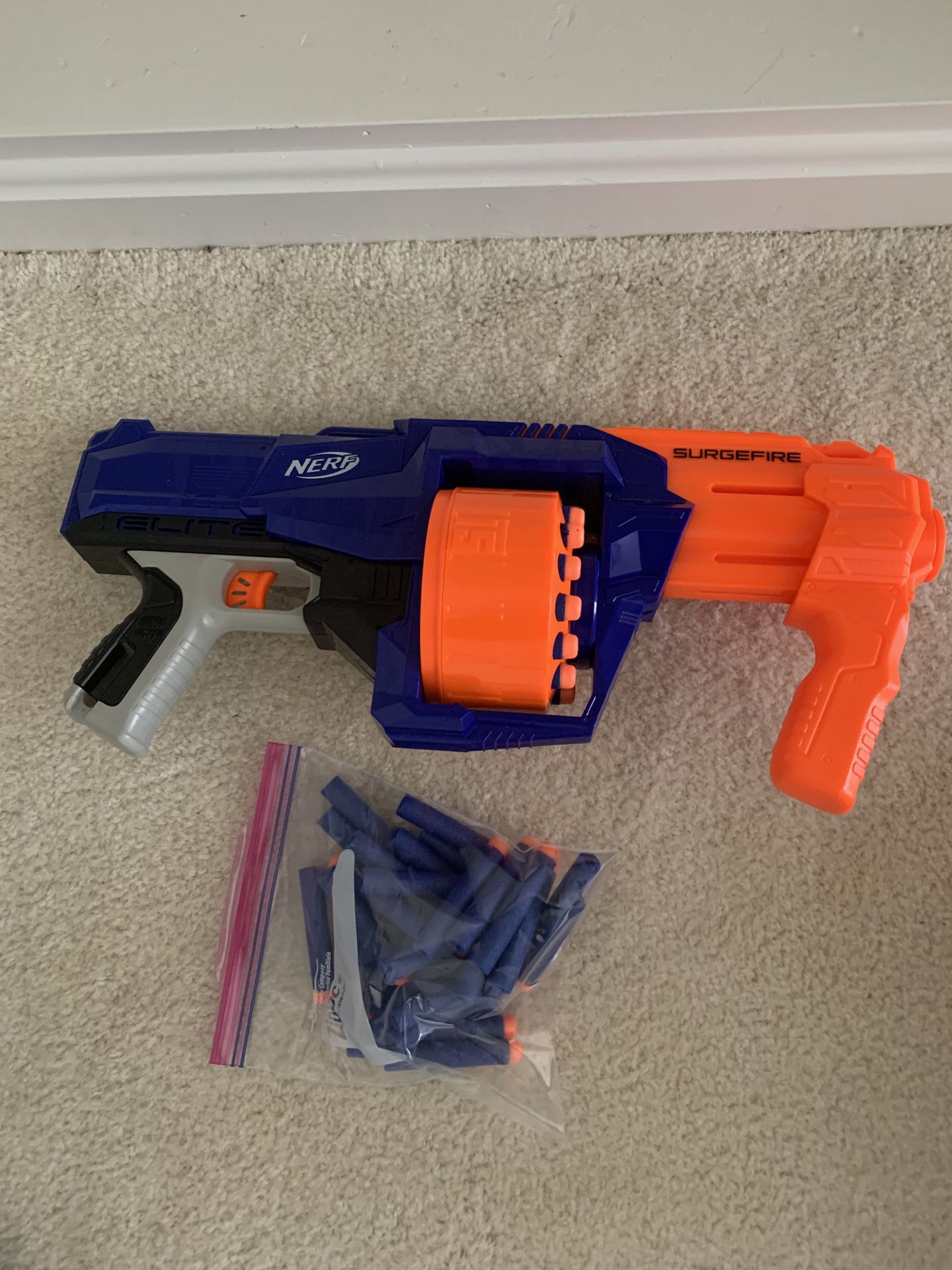 Nerf gun toy