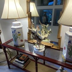 Italian Made Birds Sculpture Gorgeous 
