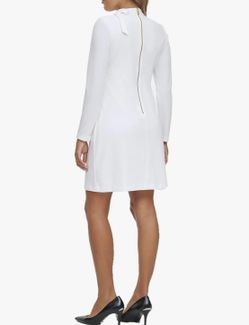 Dress White Calvin Klein New 