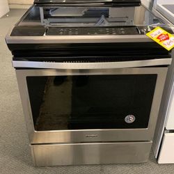 SLIDE IN STOVE 4 BURNERS WHIRLPOOL WEE510S0FS2 7  SX