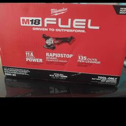 New Grinder Milwaukee M18 Fuel