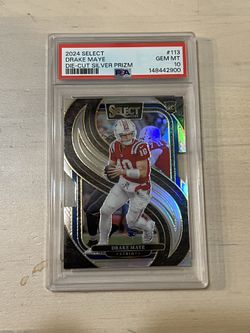 Drake Maye PSA 10 football card