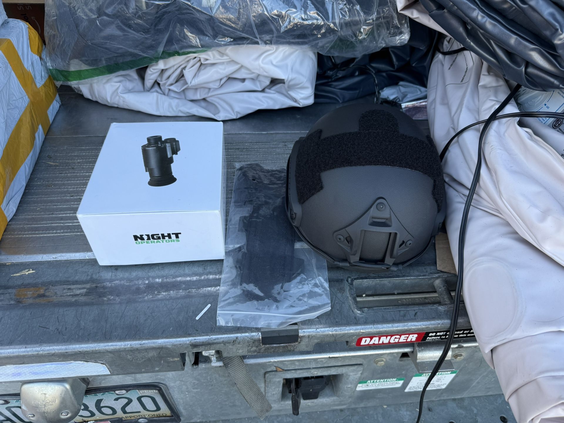 Helmet With Night Vision