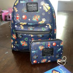 Loungefly Backpack & Wallet 