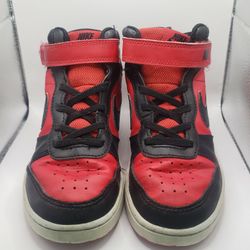 Size 1 Youth Nike Court Borough Mid 2 sneakers