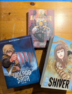 Manga bundle: Vinland Saga, Shiver, Deathnote 8