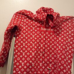 Louis Vuitton x Supreme Box Hoodie