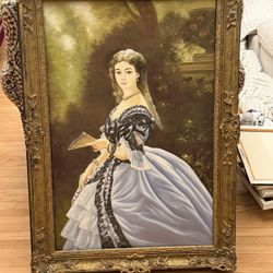 Vintage Portrait Of Woman 