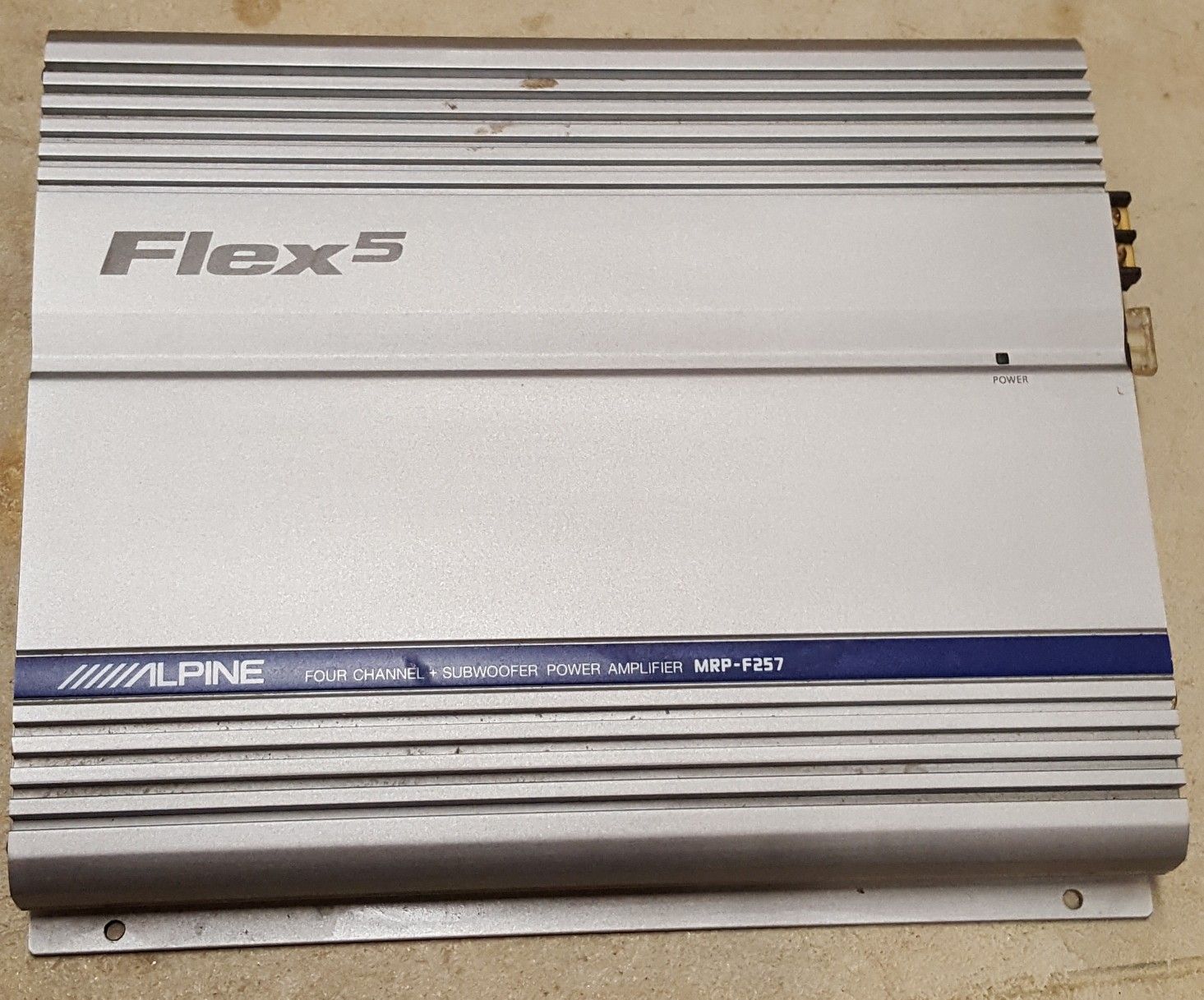 Alpine Flex 5 Subwoofer Amplifier 5-chan Amp MRP-F257