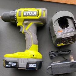 Ryobi 18v Drill Kit New 