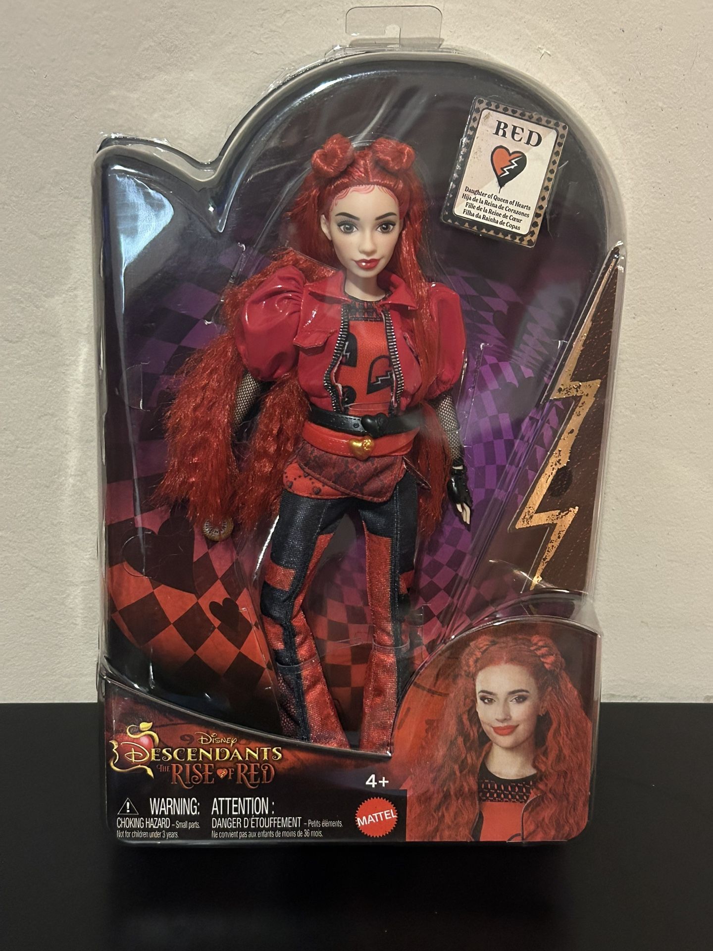 Disney Descendants Red Doll