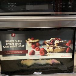30” kitchen Aid Electric wall oven 