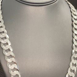 925 Solid Cuban Link Chain-112.9g