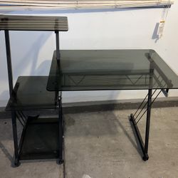 Tempered Glass Desk 