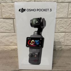 DJI Osmo pocket 3 4k handheld camera with rotatable touchscreen 