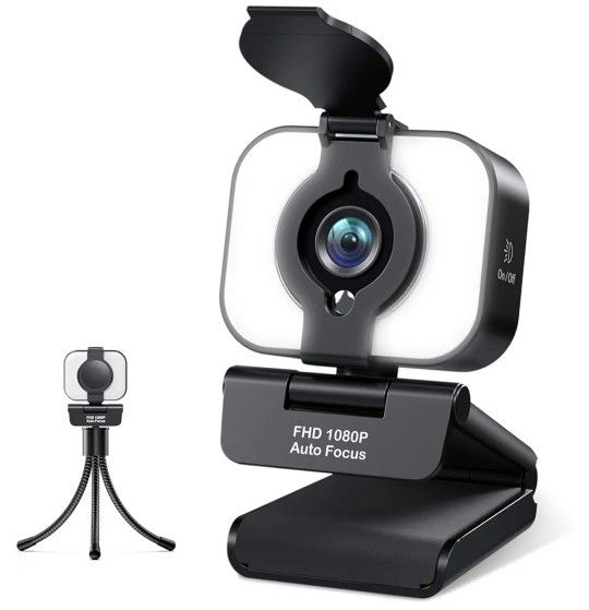 Web Cam w/ Built-in Ring Light