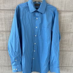 Men’s Arrow Slim Fit Dress Shirt Size Medium