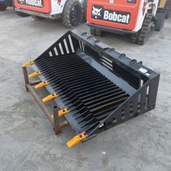 Skid Steer Skeleton Bucket Attachment 