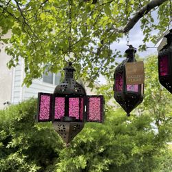 4 Small Hanging Lanterns $35 For All New 24 Available