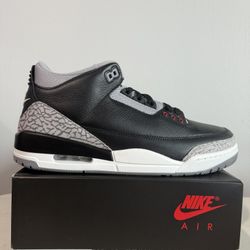 Jordan 3 Black Cement - 11 & 11.5 M