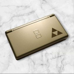 DS Lite Legend of Zelda Phantom Hourglass Gold Console