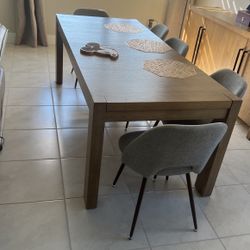 Dining Table And Dining Server Piece